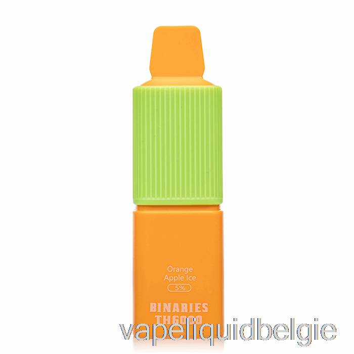 Vape Vloeibare Horizon Binaire Bestanden Th6000 Wegwerp Oranje Appelijs